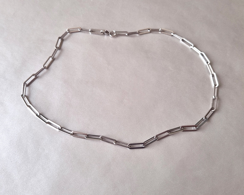 Collier chaine Liberta argent - Atelier Pamalaka