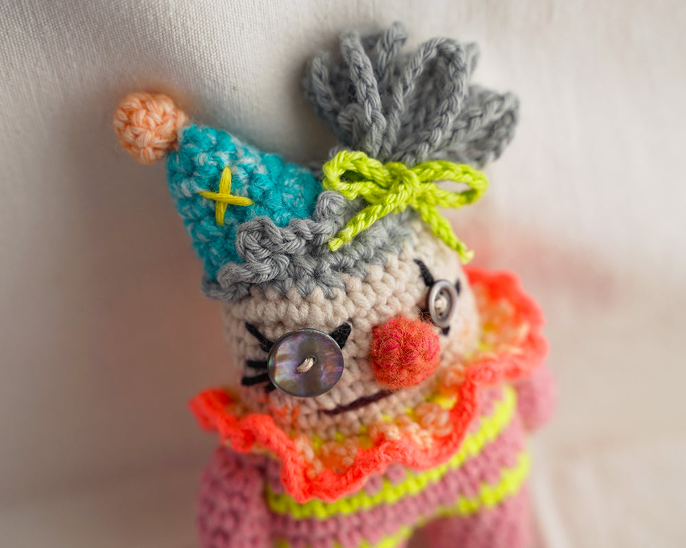 LUNATIC BOZO - Patron de crochet Les Chiffonnés - Atelier Pamalaka